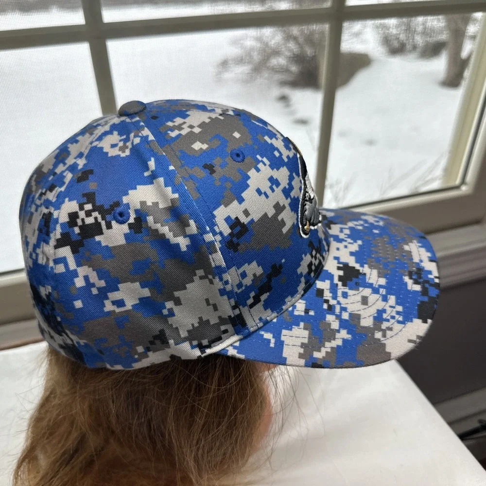 Baltimore Orioles Digital Camouflage Hat‎ With Swinging Mascot L/XL FITTED